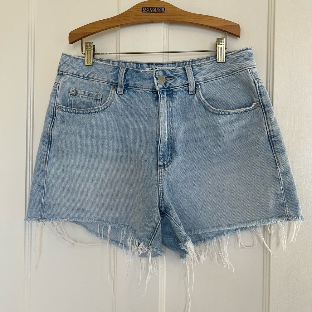 Garage Denim Mom Jean Shorts